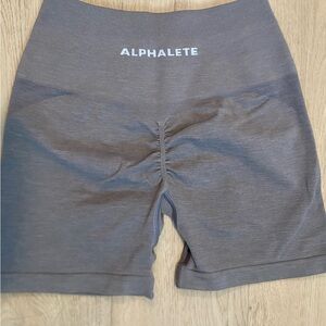 Alphalete Amplify Storm Grey Shorts
